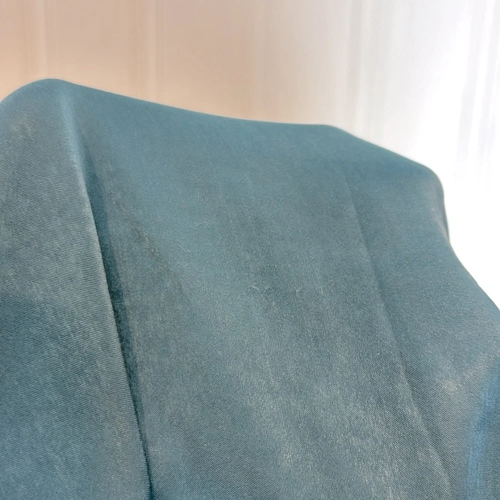 Beautiful ZARA satin blue Aladin pants - Picture 6 of 6